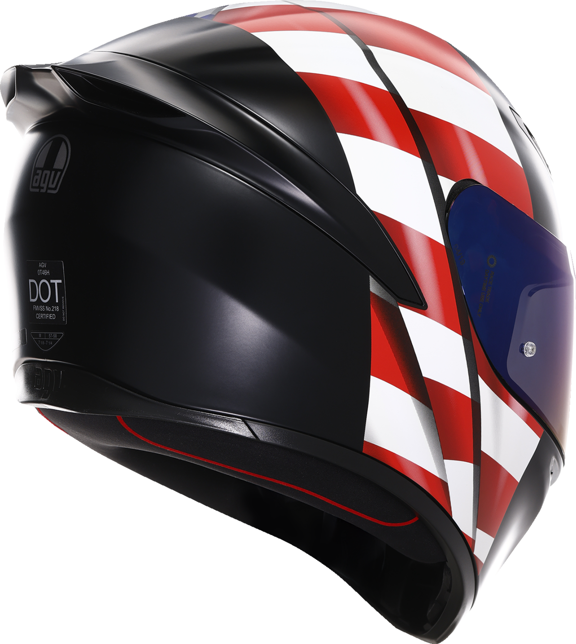 AGV K1 S Helmet - US Flag - Red/White/Blue - XL 2118394003-068-XL