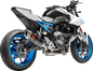 AKRAPOVIC Racing Line Exhaust System - Carbon Fiber - Suzuki GSX-8S & GSX-8R S-S8R2-EEC