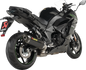 AKRAPOVIC Slip-On Line Muffler - Carbon Fiber - Kawasaki Ninja 1000 SX & Ninja 1100 SX S-K10SO32-HRC