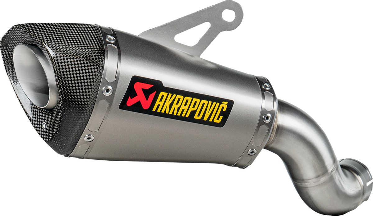 AKRAPOVIC Slip-On Line Muffler - Race - Titanium - Kawasaki Z900 S-K9SO12-ASZT