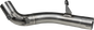 AKRAPOVIC Link Pipe - Stainless Steel - BMW F 800 GS/F 900 GS Adventure L-B9SO1