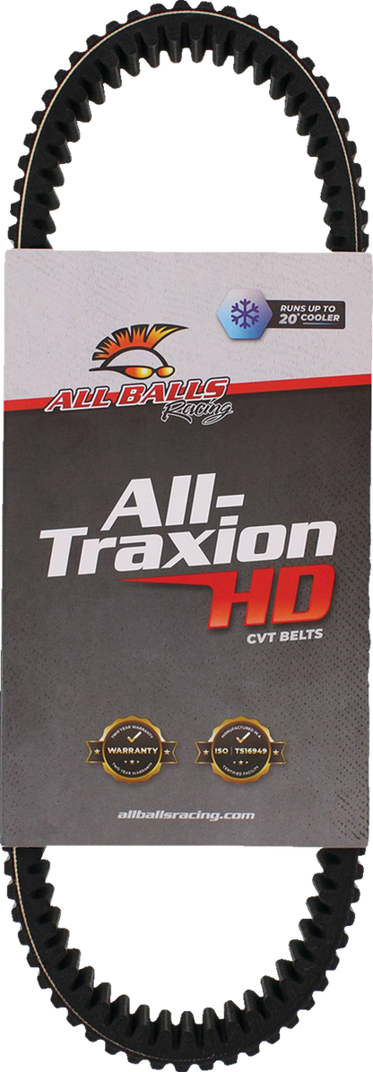 ALL BALLS All Traxion CVT Heavy-Duty Belt for Wolverine X2/X4 850 - Part #25-9024