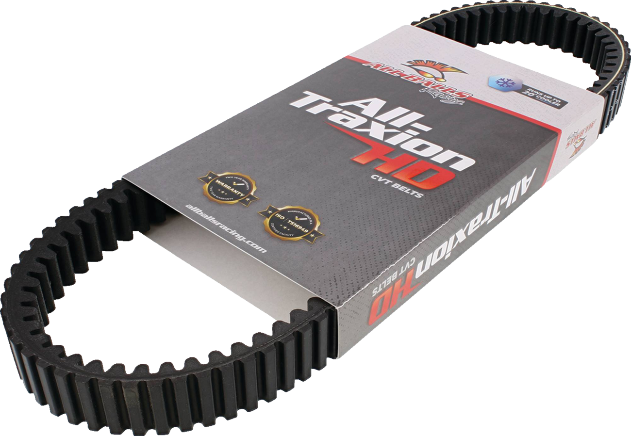 ALL BALLS All Traxion CVT Belt 25-9025 for Ranger 570/1000 — Heavy-Duty Performance