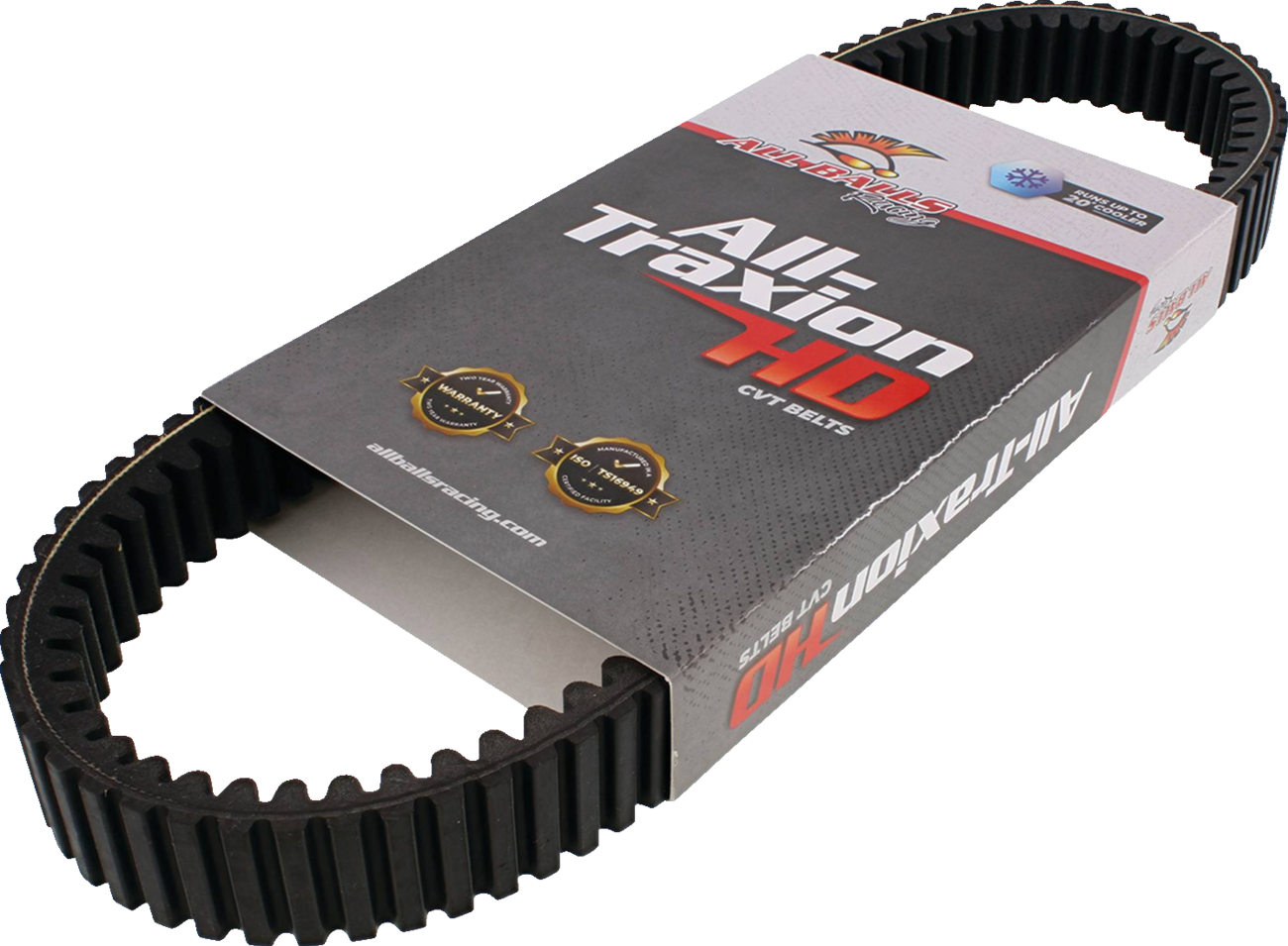 ALL BALLS All Traxion CVT Heavy-Duty Belt for Wolverine X2/X4 850 - Part #25-9024