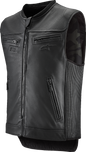 ALPINESTARS TECH-AIR Tech-Air® 3 v2 Leather Vest - Black - Small 6505225-10-S