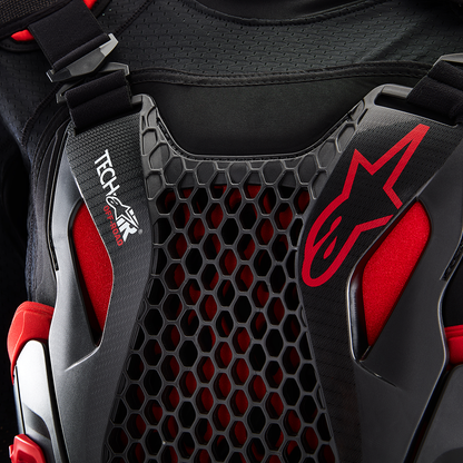 ALPINESTARS TECH-AIR Tech-Air® v2 Off-Road System - Black/Red - Small 6507123-13F-S