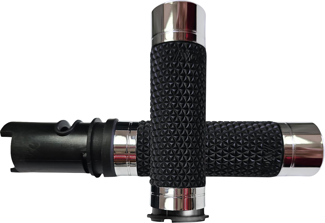 AVON GRIPS K25 Grips - TBW - Chrome K25-CH-F24
