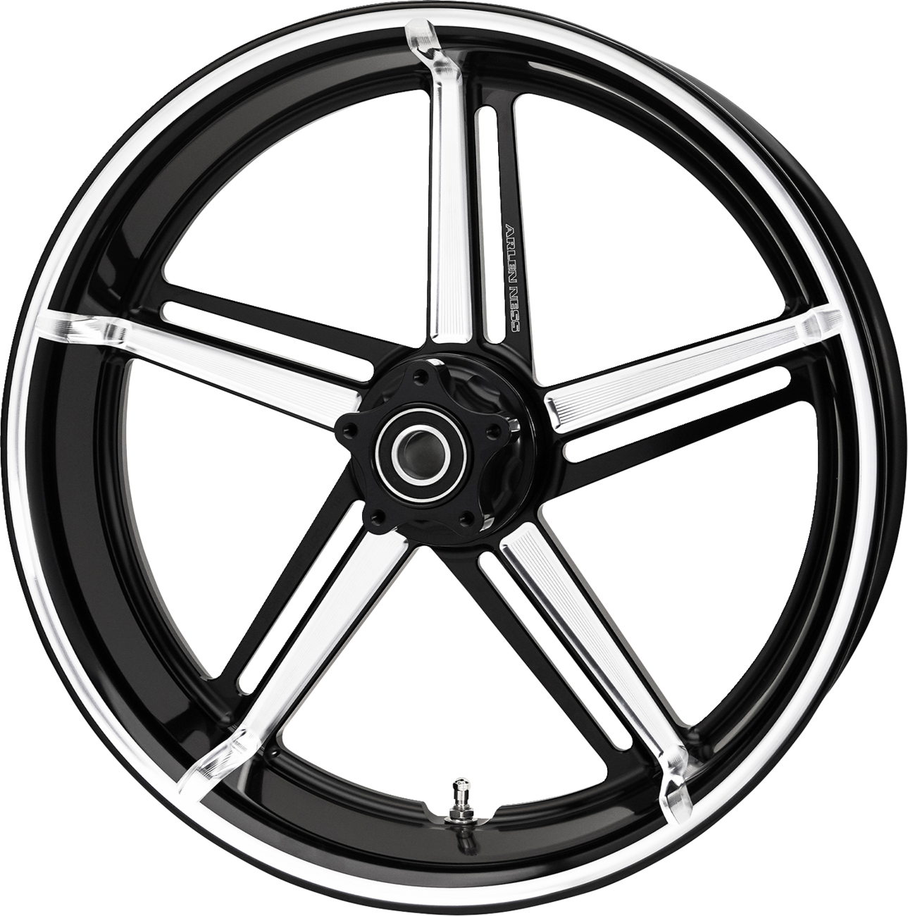 ARLEN NESS Wheel - Factory 24 - Front/Rear - Black/Contrast Cut - 19x3.25 71-421
