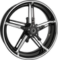 ARLEN NESS Wheel with Hub/Adapter - Factory 24 - Front - Black/Contrast Cut - 21x5.5 91-655