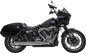 BASSANI XHAUST 4" Slip-On Muffler with 2-1/2" x 10" Baffle Core - Chrome - 49-State 1S38FP
