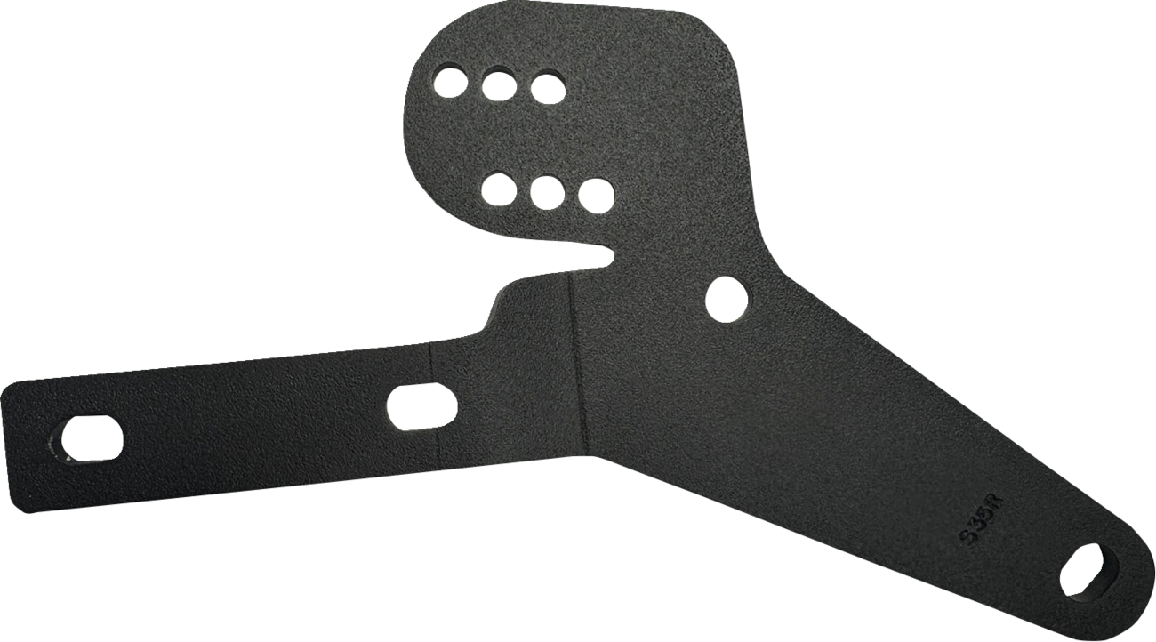 BASSANI XHAUST Exhaust Bracket - Black - FXLRST/FXRST BKT-S35R
