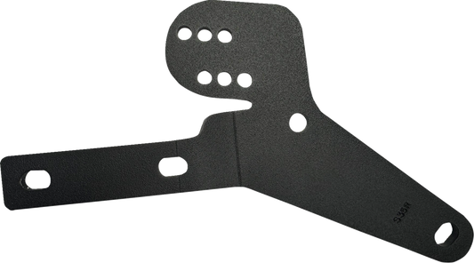 BASSANI XHAUST Exhaust Bracket - Black - FXLRST/FXRST BKT-S35R