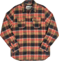 BILTWELL HI Test Flannel Shirt - Rust - Large 8128-125-004