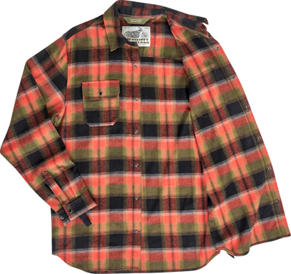 BILTWELL HI Test Flannel Shirt - Rust - XL 8128-125-005