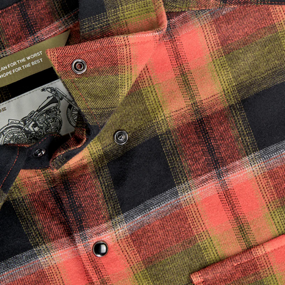 BILTWELL HI Test Flannel Shirt - Rust - 3XL 8128-125-007