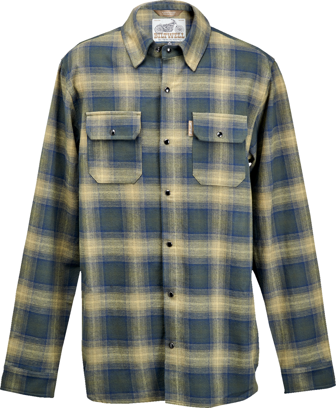 BILTWELL HI Test Flannel Shirt - Moss - XL 8128-126-005
