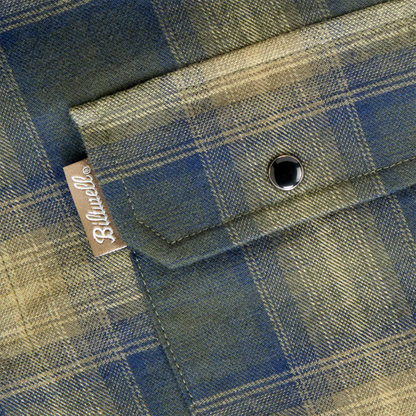 BILTWELL HI Test Flannel Shirt - Moss - 2XL 8128-126-006