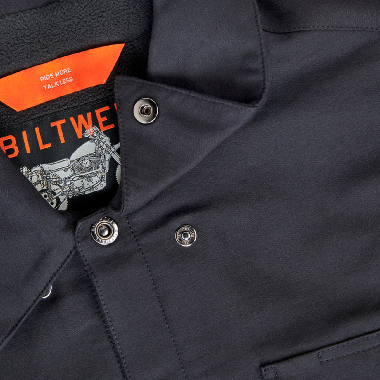 BILTWELL El Dorado Shirtjack - Black - Medium 8129-121-003