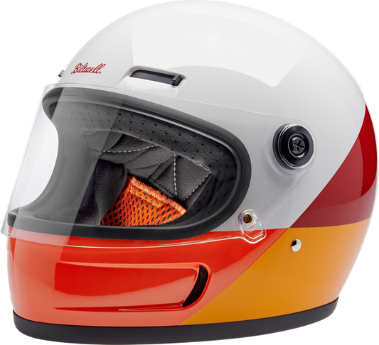 BILTWELL Gringo SV Helmet - Gloss Intersection Warm - 2XL 1006-599-506