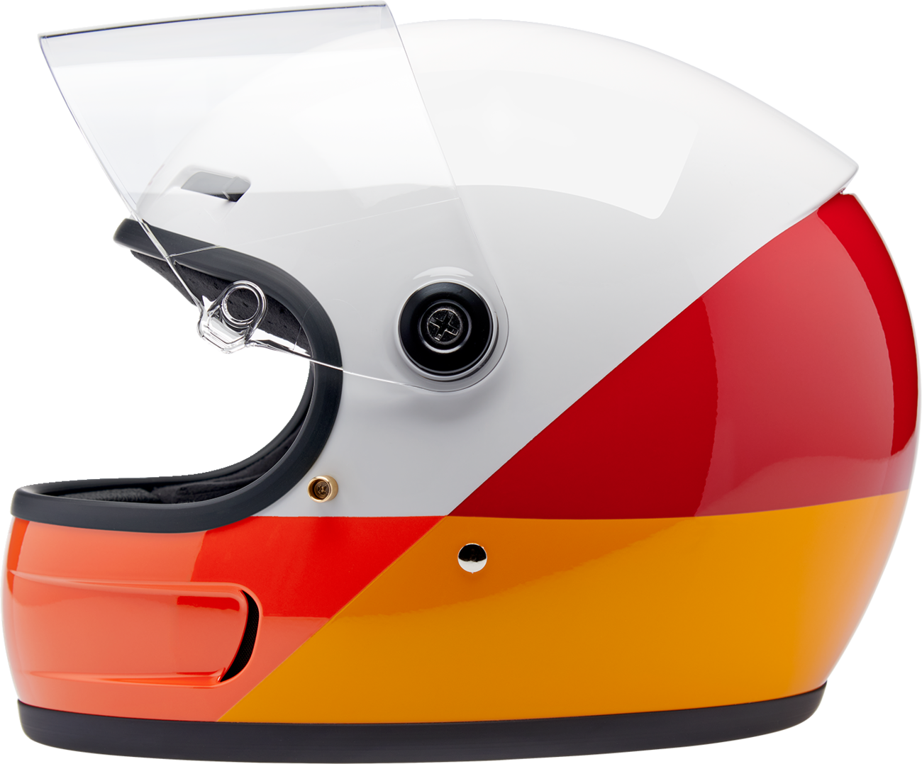 BILTWELL Gringo SV Helmet - Gloss Intersection Warm - 2XL 1006-599-506