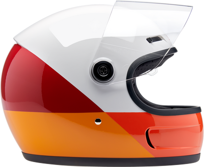 BILTWELL Gringo SV Helmet - Gloss Intersection Warm - 2XL 1006-599-506