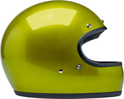 BILTWELL Gringo Helmet - Metallic Lime - XS 1002-392-501
