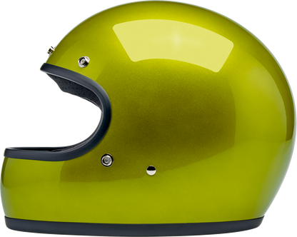 BILTWELL Gringo Helmet - Metallic Lime - Small 1002-392-502