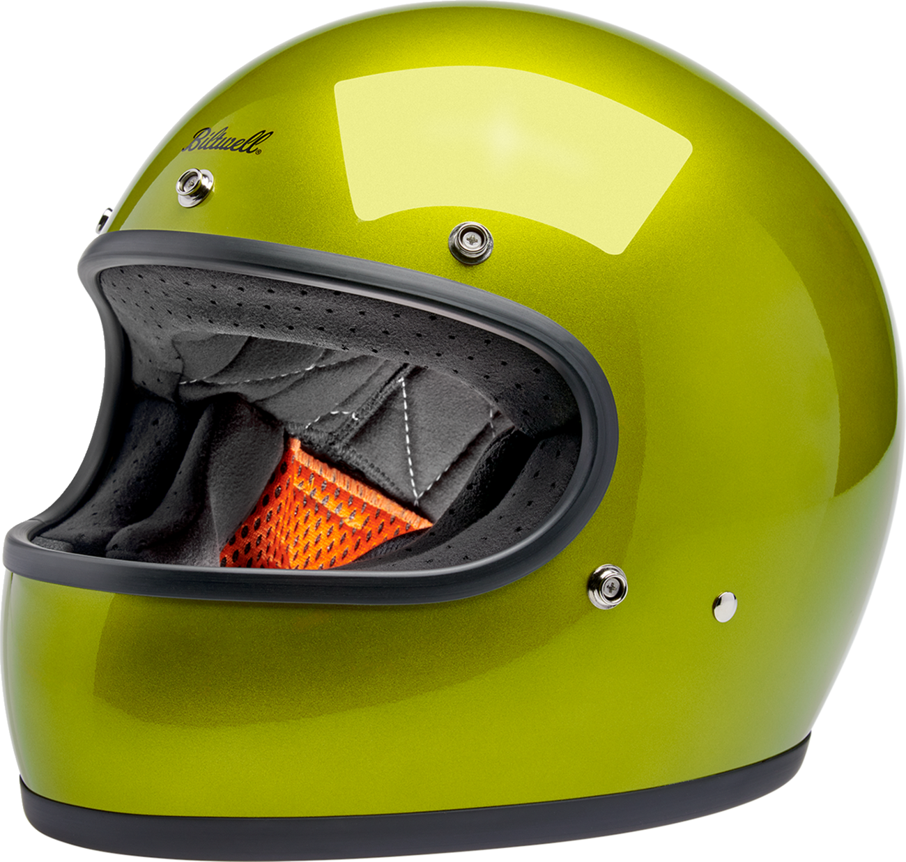 BILTWELL Gringo Helmet - Metallic Lime - XL 1002-392-505