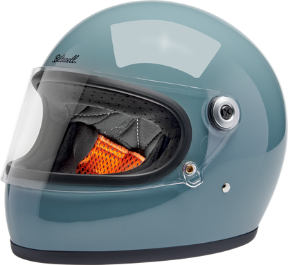BILTWELL Gringo S Helmet - Gloss Agave Blue - Small 1003-134-502