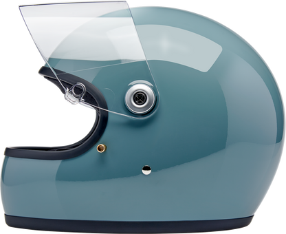 BILTWELL Gringo S Helmet - Gloss Agave Blue - Large 1003-134-504