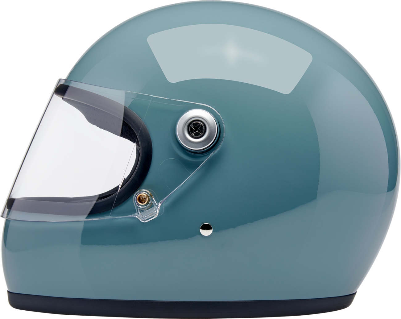 BILTWELL Gringo S Helmet - Gloss Agave Blue - Large 1003-134-504