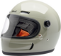 BILTWELL Gringo SV Helmet - Gloss Chalk Gray - Medium 1006-196-503