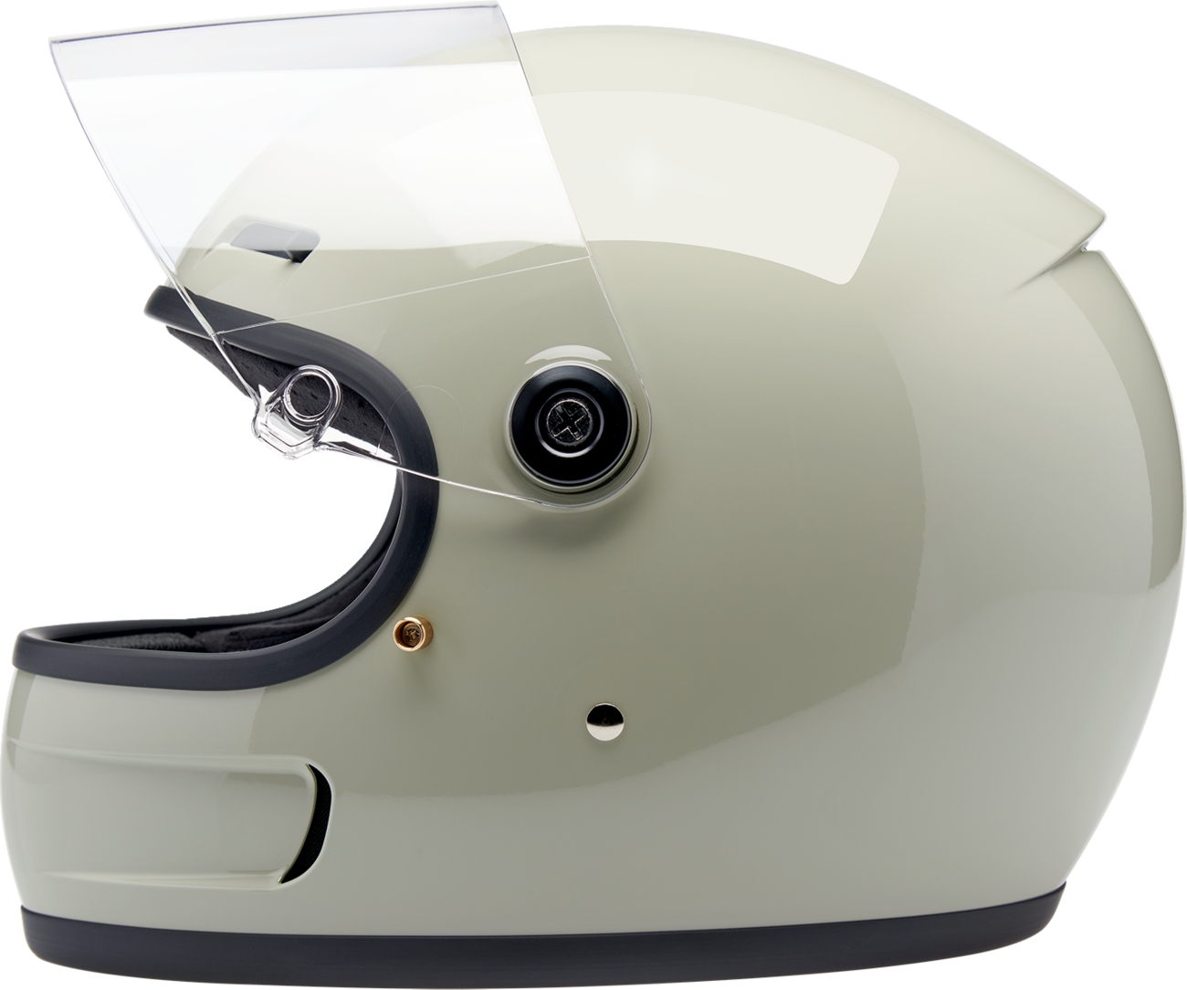 BILTWELL Gringo SV Helmet - Gloss Chalk Gray - Medium 1006-196-503