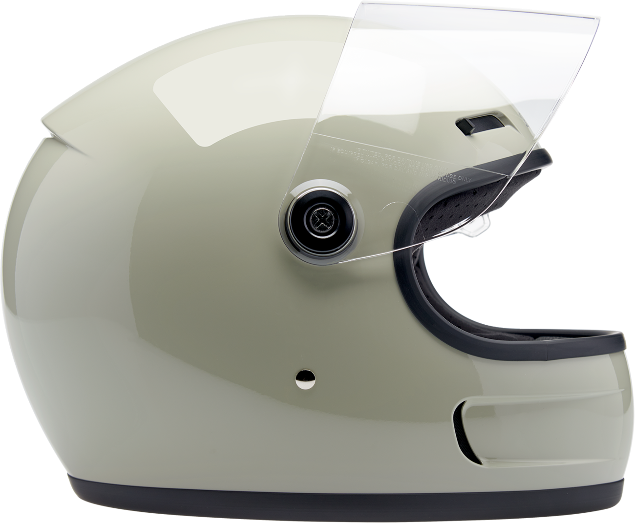 BILTWELL Gringo SV Helmet - Gloss Chalk Gray - XL 1006-196-505