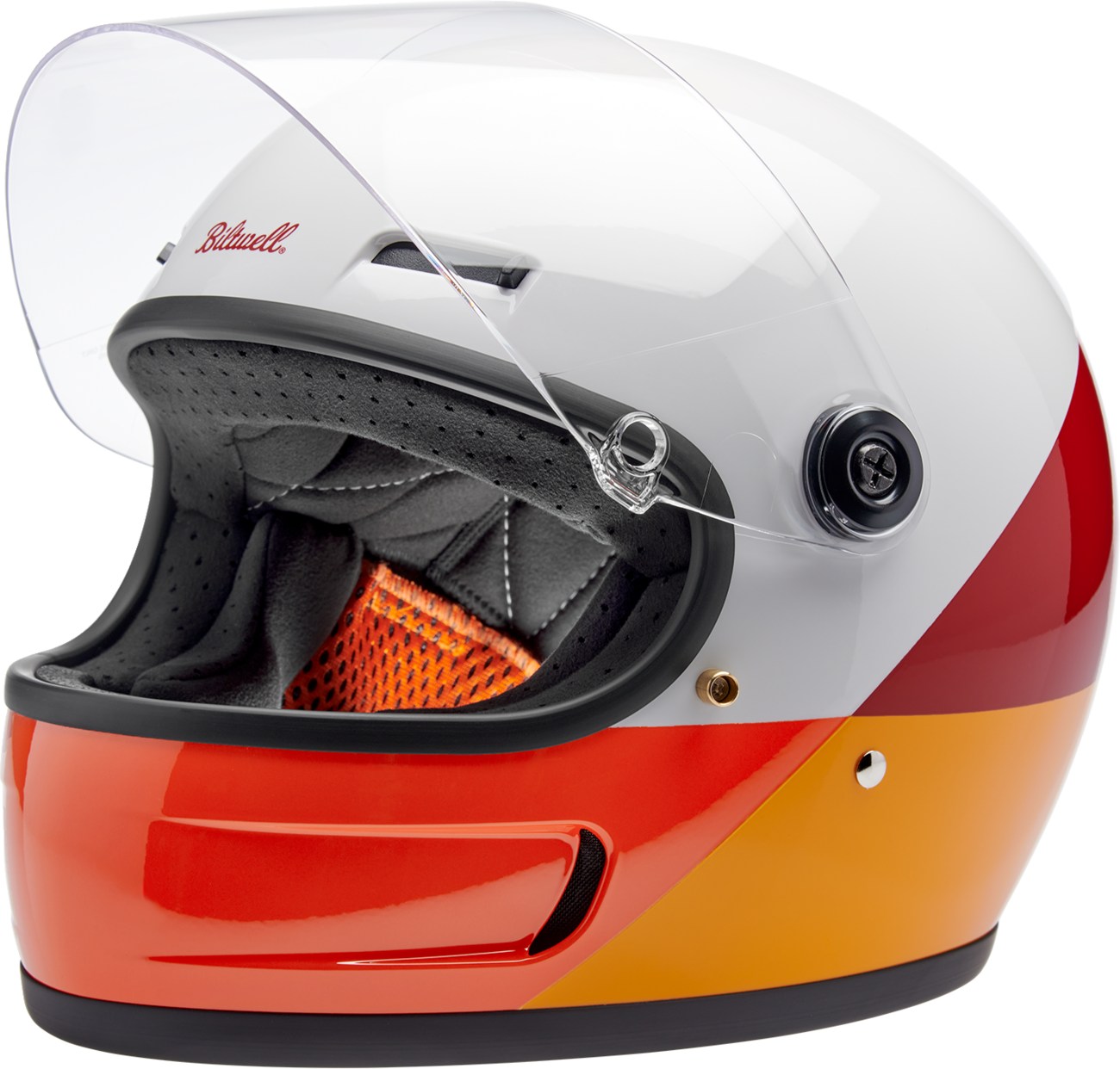 BILTWELL Gringo SV Helmet - Gloss Intersection Warm - XS 1006-599-501