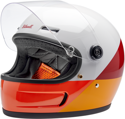 BILTWELL Gringo SV Helmet - Gloss Intersection Warm - XS 1006-599-501