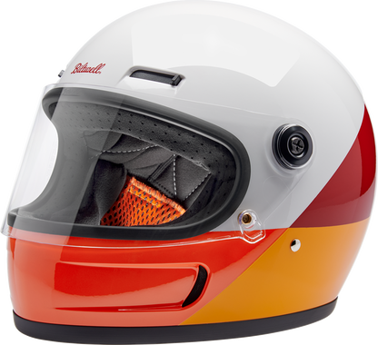 BILTWELL Gringo SV Helmet - Gloss Intersection Warm - Large 1006-599-504