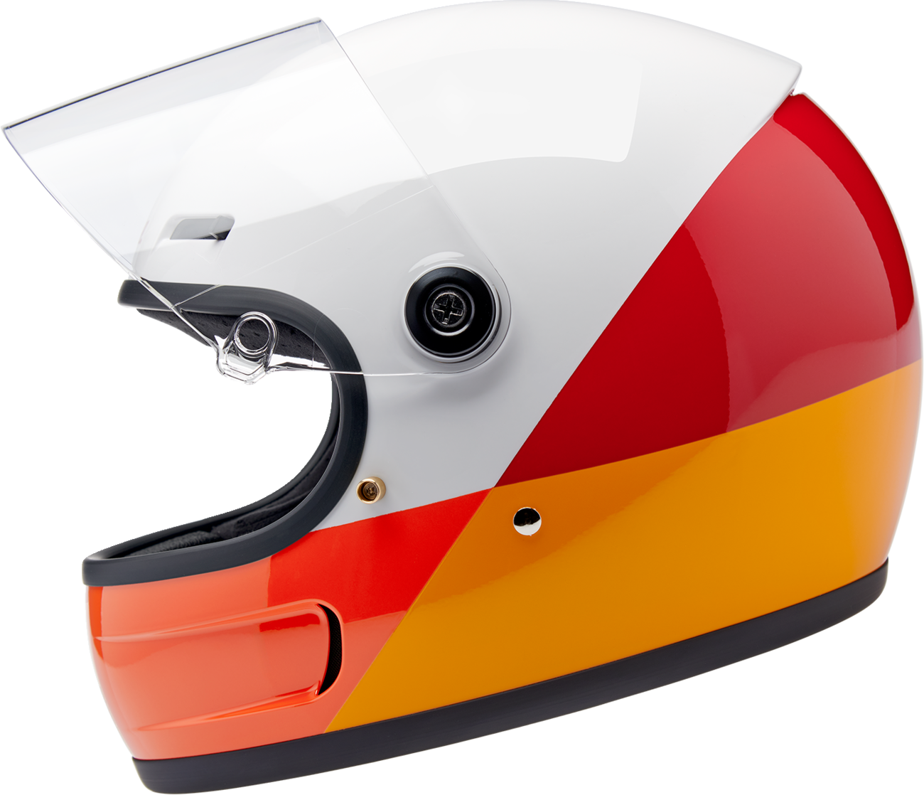 BILTWELL Gringo SV Helmet - Gloss Intersection Warm - Large 1006-599-504