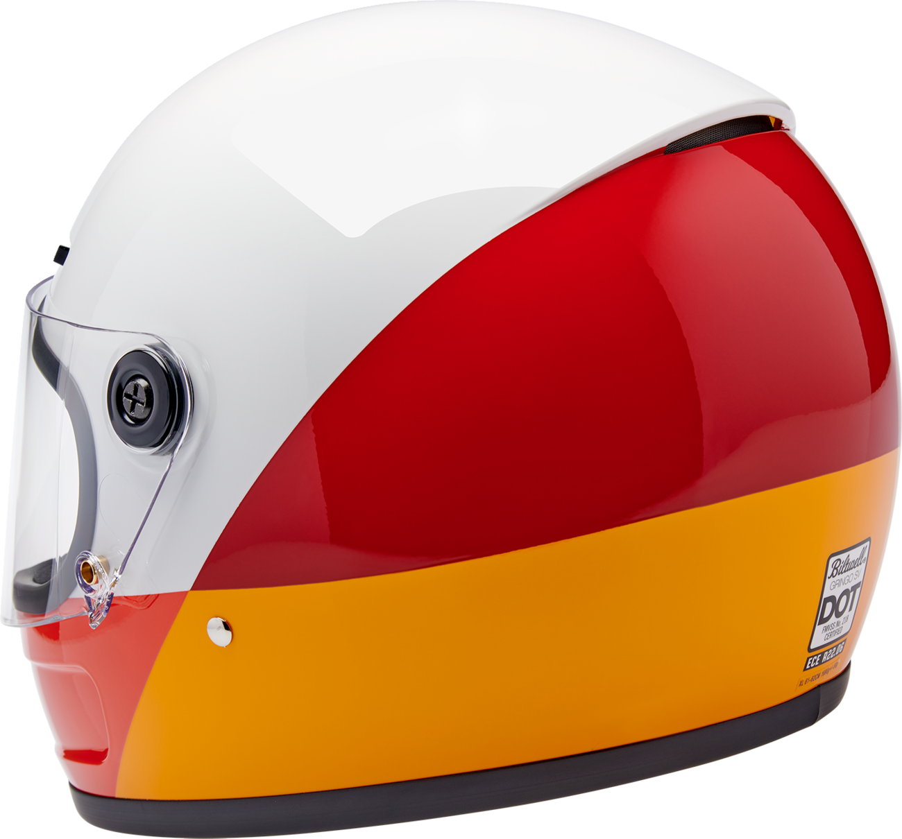 BILTWELL Gringo SV Helmet - Gloss Intersection Warm - XL 1006-599-505