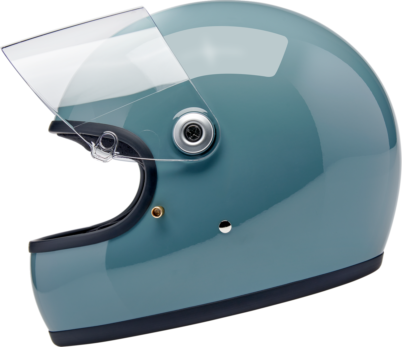BILTWELL Gringo S Helmet - Gloss Agave Blue - XS 1003-134-501
