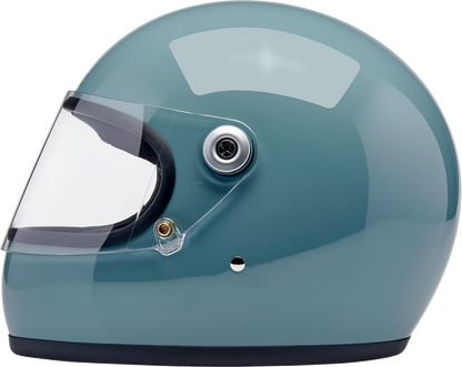 BILTWELL Gringo S Helmet - Gloss Agave Blue - 2XL 1003-134-506
