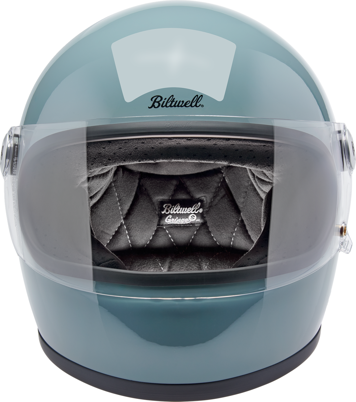 BILTWELL Gringo S Helmet - Gloss Agave Blue - Medium 1003-134-503