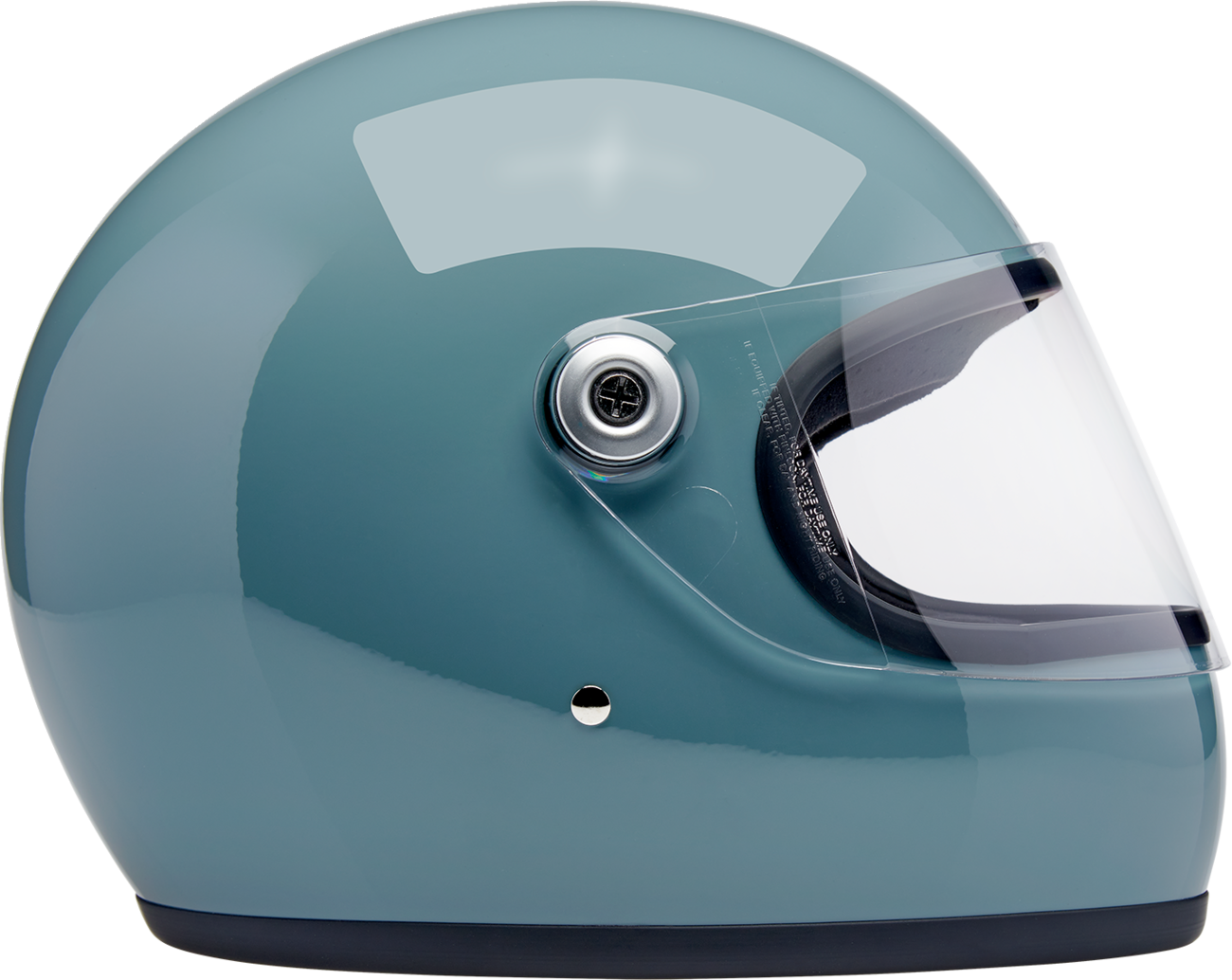 BILTWELL Gringo S Helmet - Gloss Agave Blue - Medium 1003-134-503