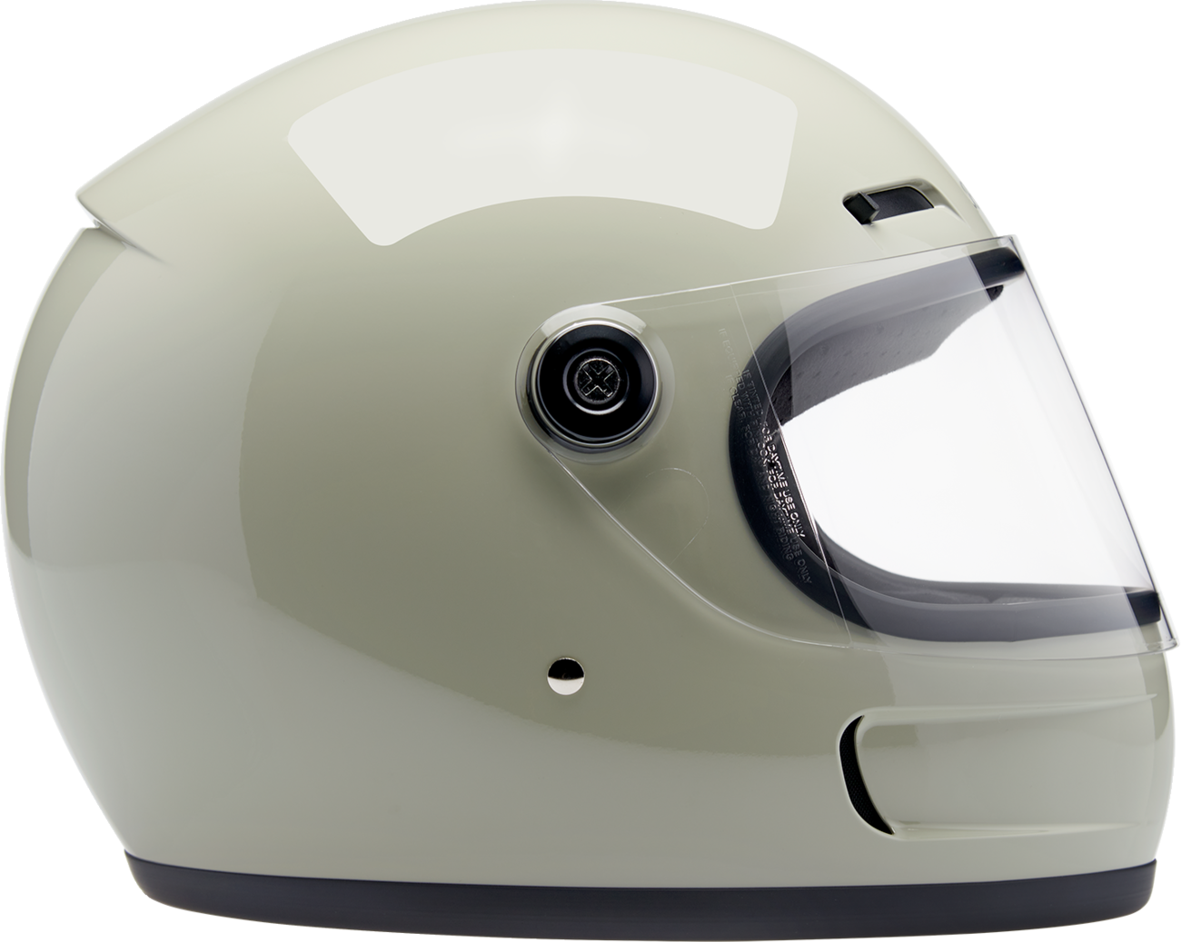 BILTWELL Gringo SV Helmet - Gloss Chalk Gray - XS 1006-196-501