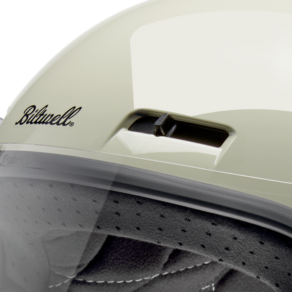BILTWELL Gringo SV Helmet - Gloss Chalk Gray - Small 1006-196-502