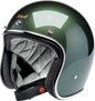 BILTWELL Bonanza Helmet - Metallic Sierra Green - XS 1001-324-201