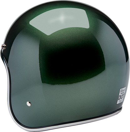 BILTWELL Bonanza Helmet - Metallic Sierra Green - XS 1001-324-201