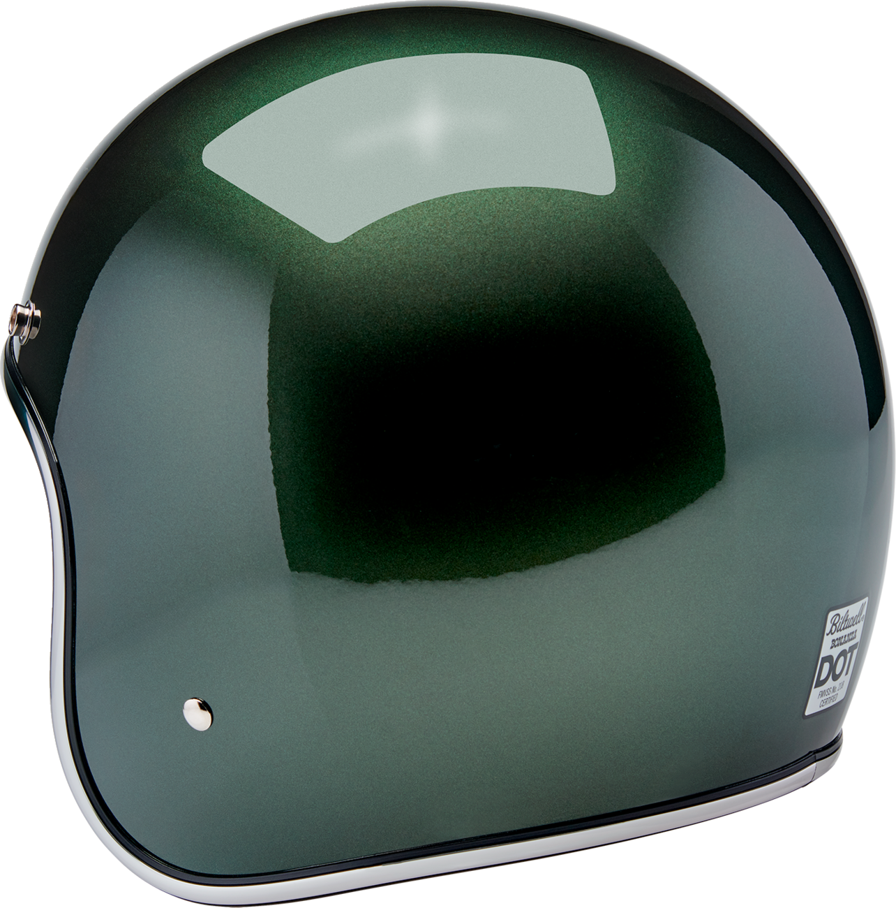 BILTWELL Bonanza Helmet - Metallic Sierra Green - Small 1001-324-202