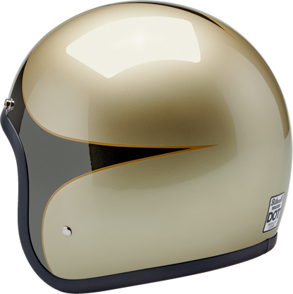 BILTWELL Bonanza Helmet - Scallop - Metallic Charcoal/Champagne - 2XL 1001-589-206