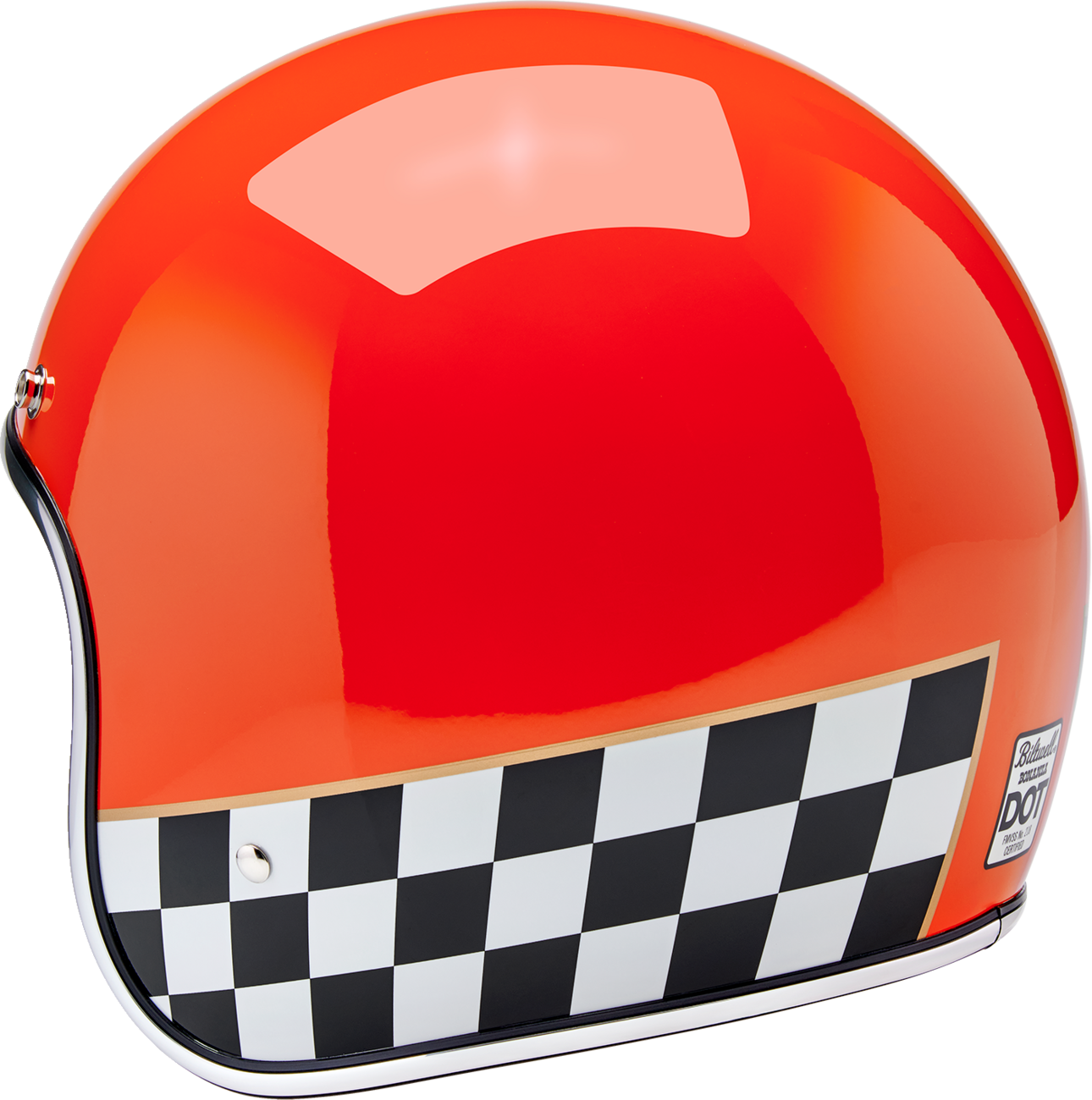 BILTWELL Bonanza Helmet - Competition - Orange - 2XL 1001-590-206